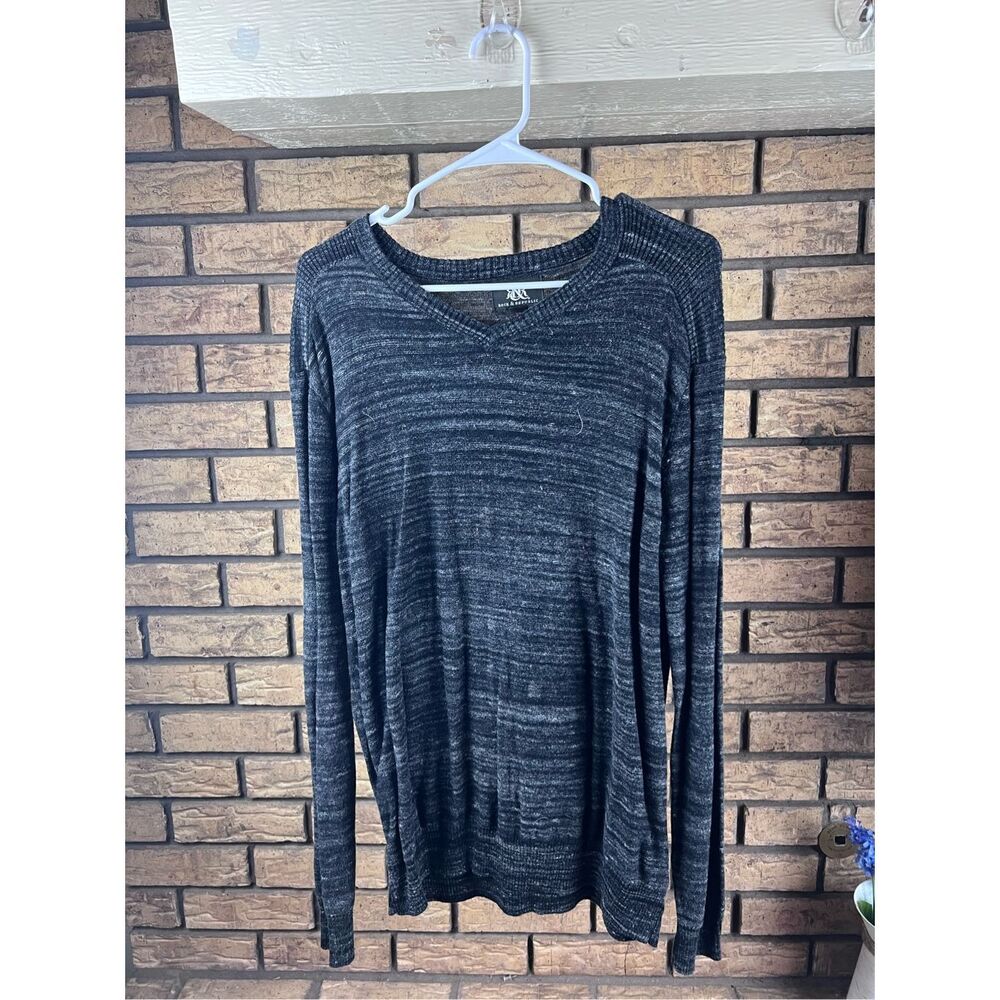 Rock & Republic Sweater‎ Women's XL Black Long Sleeve Pullover sweater